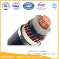 Cable de alimentación subterráneo 12 / 20KV CU / XLPE / CWS / PVC
